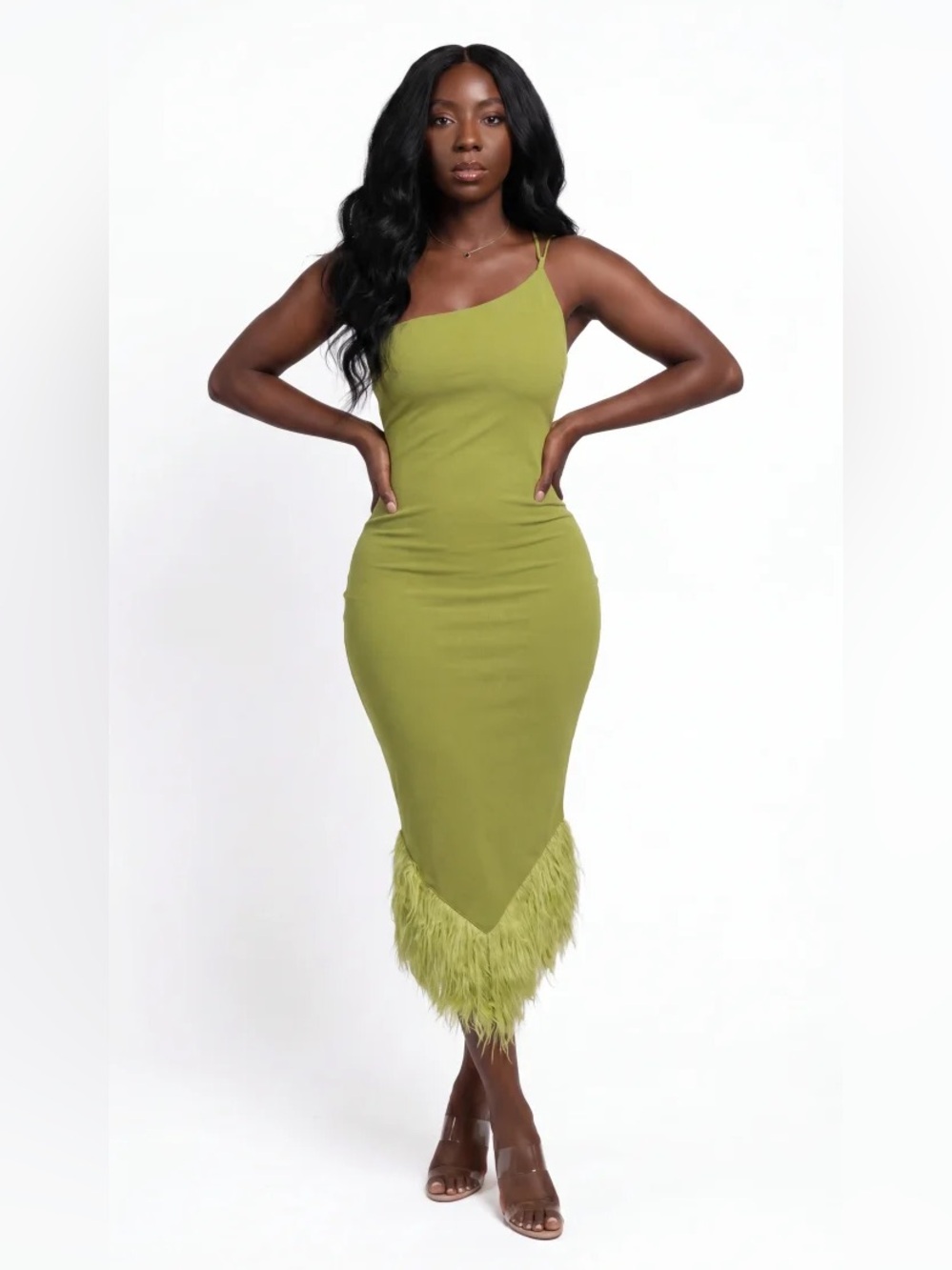 FOREVER VIBE MIDI DRESS